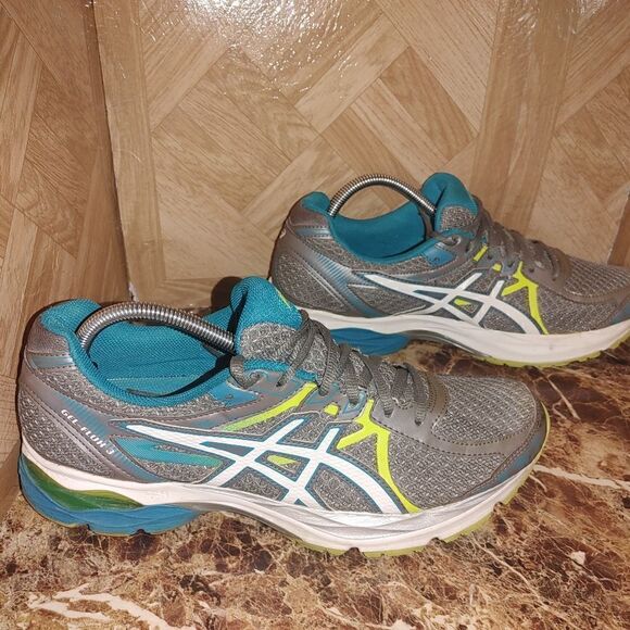 Asics women's Gel-Flux 3 gray running shoes sneaker size 11. 337 - Picture 2 of 11